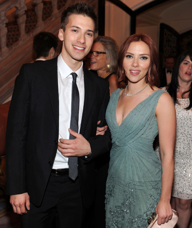 Scarlett Johansson and Hunter Johansson | Getty Images Photo by Dimitrios Kambouris