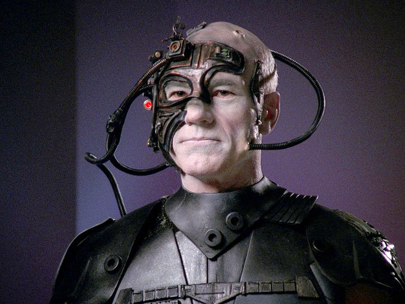 Los escritores de “La nueva generación” invalidaron a Roddenberry con Locutus of Borg | Getty Images Photo by CBS Photo Archive