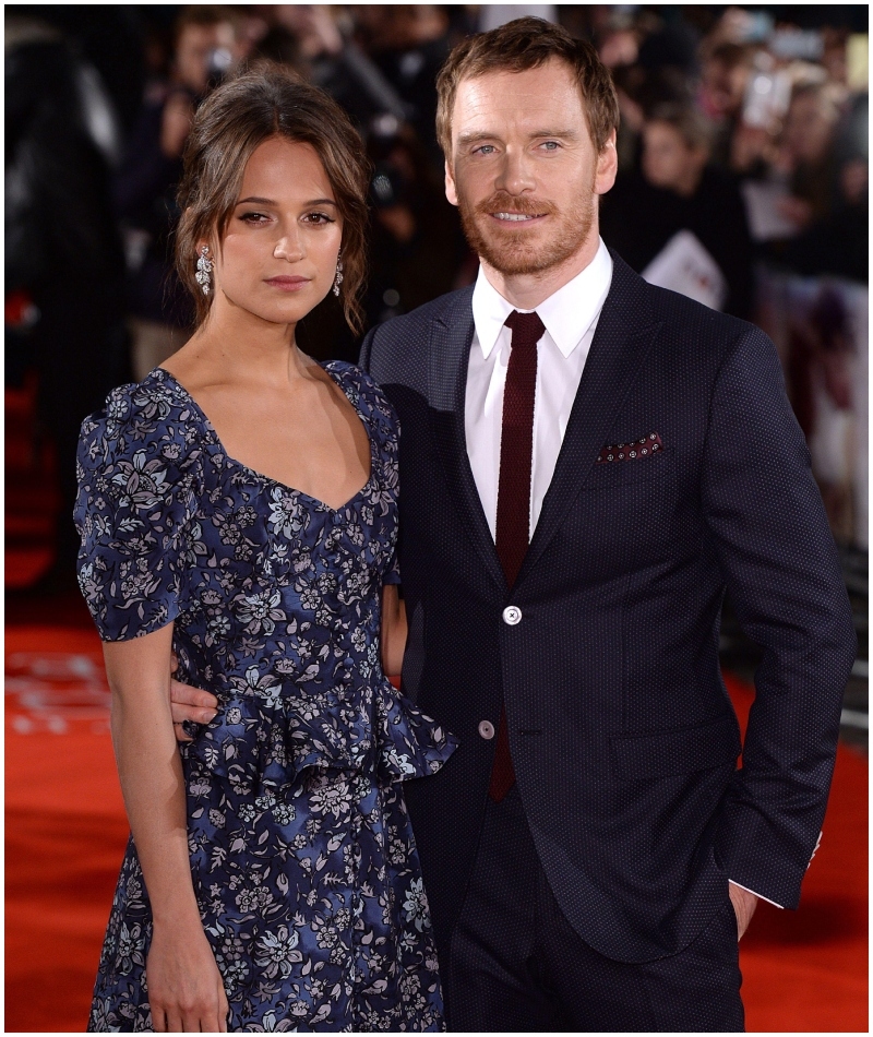 Michael Fassbender and Alicia Vikander | Alamy Stock Photo