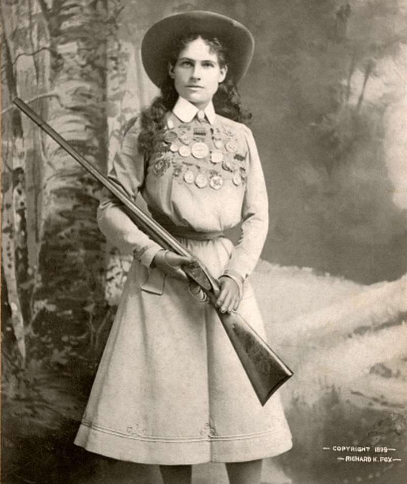 Annie Oakley, ein reines Talent | Getty Images Photo by GraphicaArtis