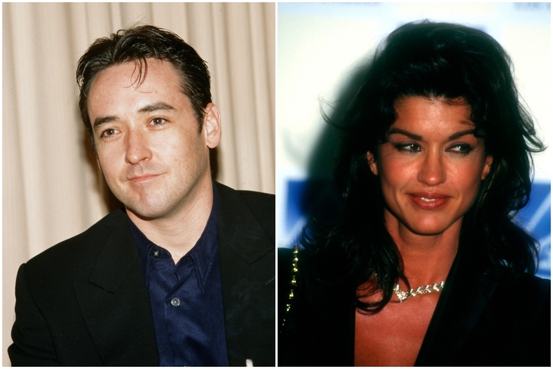 John Cusack and Janice Dickinson | Alamy Stock Photo