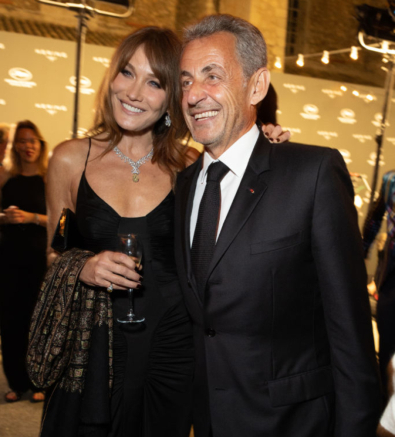 Carla Bruni and Nicolas Sarkozy | Getty Images Photo by Lionel Hahn/FilmMagic