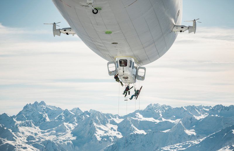 The First Ever Zeppelin Ski Mission | 