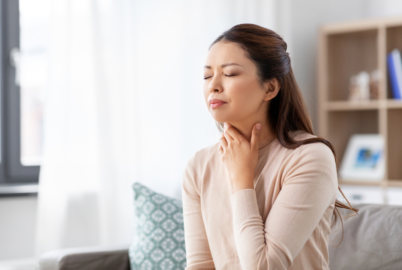 Sore Throat Sock | Shutterstock Photo by Ground Picture