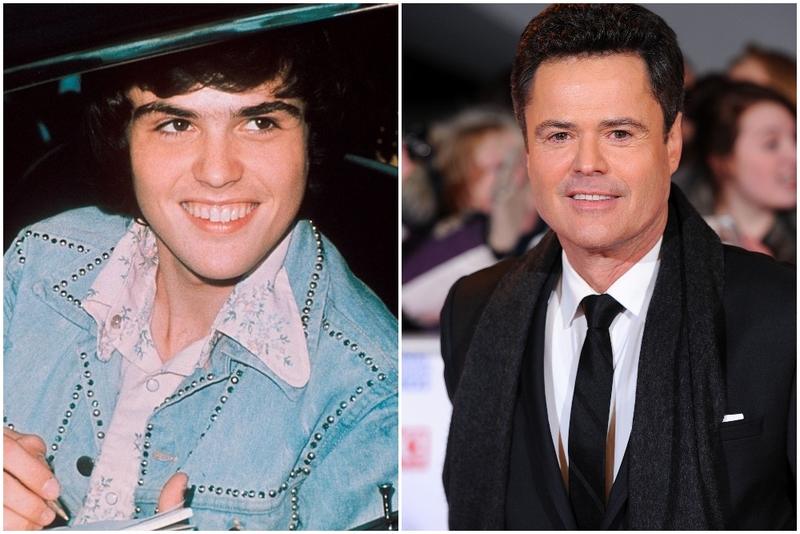 Donny Osmond (1970er) | Getty Images Photo by Michael Putland & Alamy Stock Photo