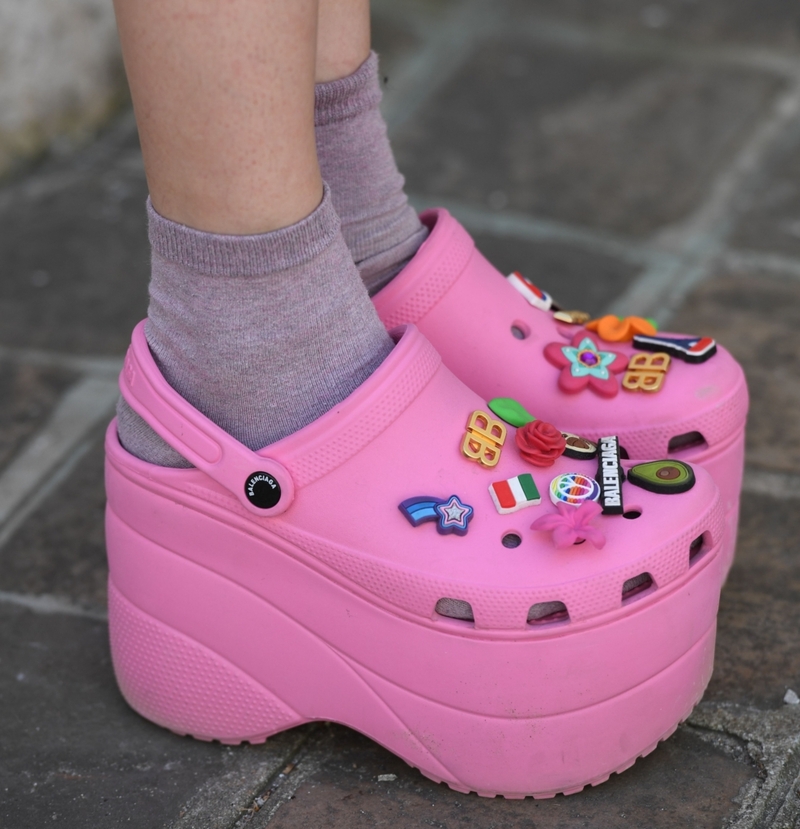 Crocs With Platforms | Shutterstock Editorial