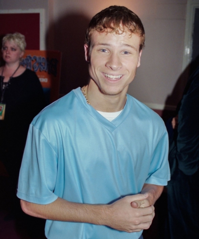 Brian Littrell Then | Getty Images Photo by JMEnternational