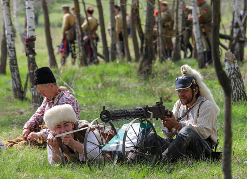 Historical Reenactments | Getty Images