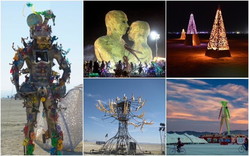 Weitere atemberaubende Fotos, die Burning Man zum Leben erwecken | Alamy Stock Photo by BLM Photo