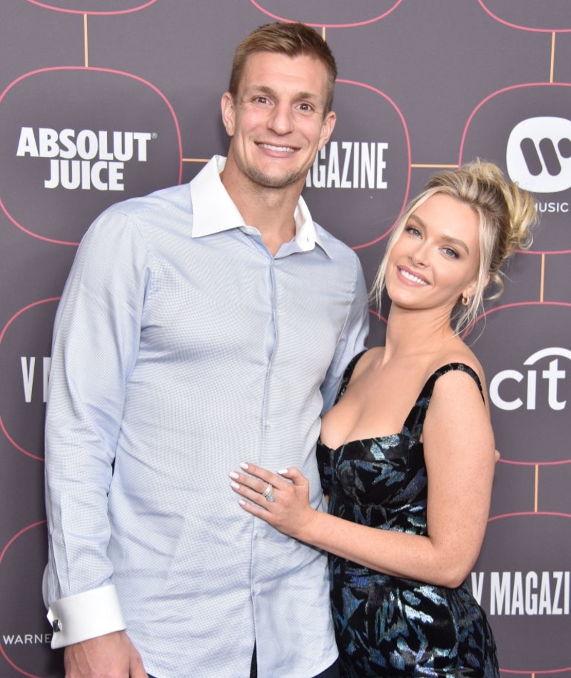 Rob Gronkowski und Camille Kostek | Getty Images Photo by Gregg DeGuire/FilmMagic