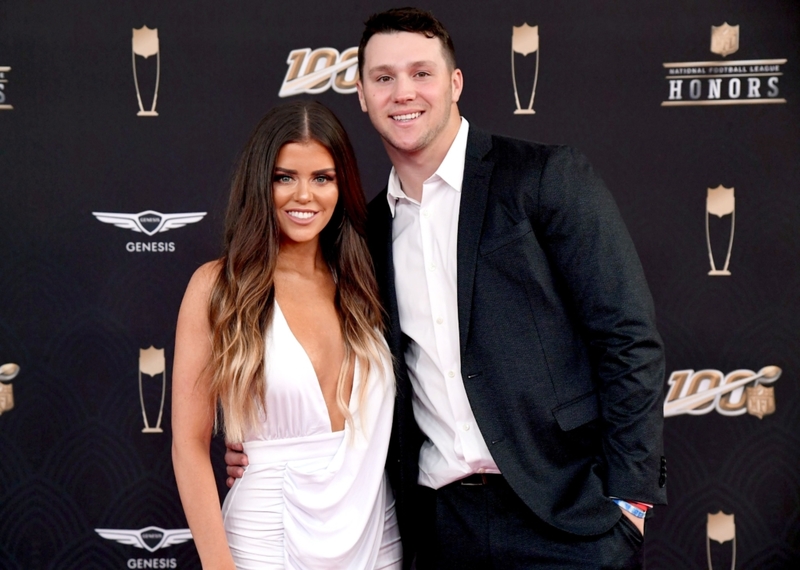 Josh Allen und Brittany Williams | Getty Images Photo by Jeff Kravitz/FilmMagic