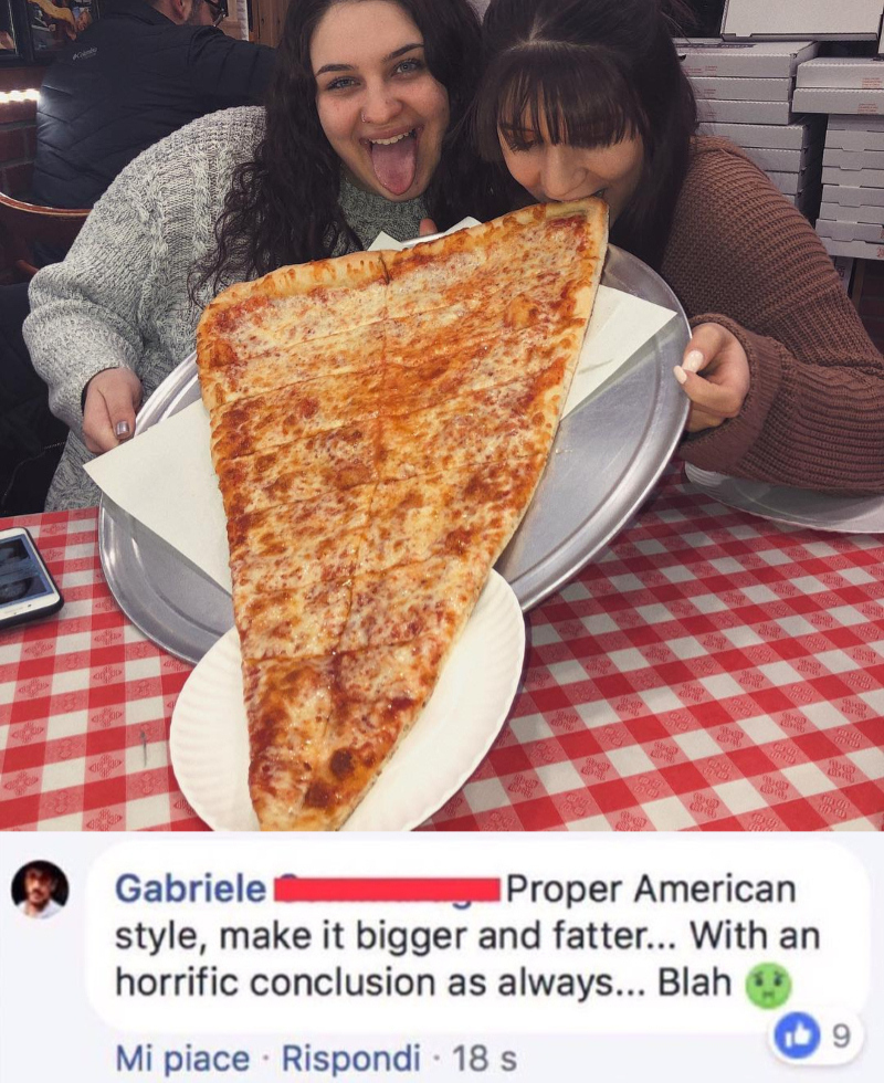 Big Isn't Always Better | Instagram/@vanesssrusso & Twitter/@ItalianComments