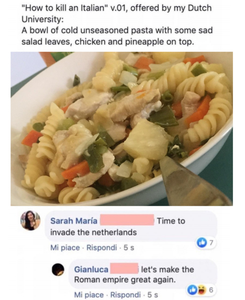Another Great Pasta Recipe! | Instagram/@scruffynboots & Twitter/@ItalianComments