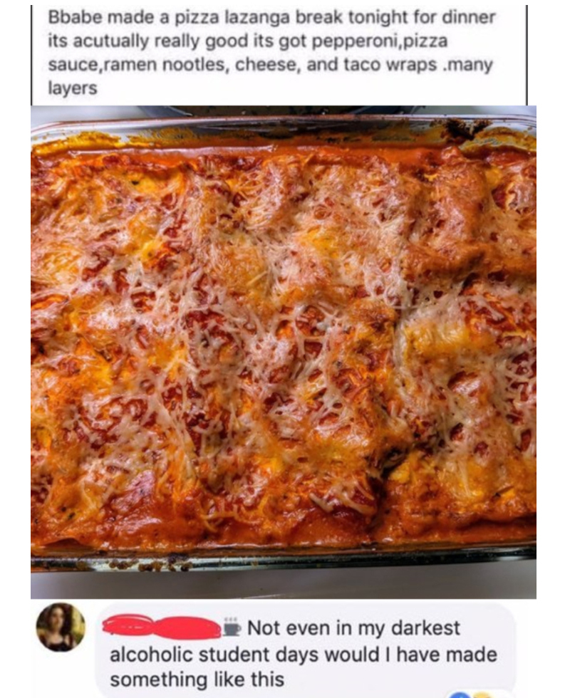 It's Not Lasagna... | Twitter/@magekat1077 & @ItalianComments