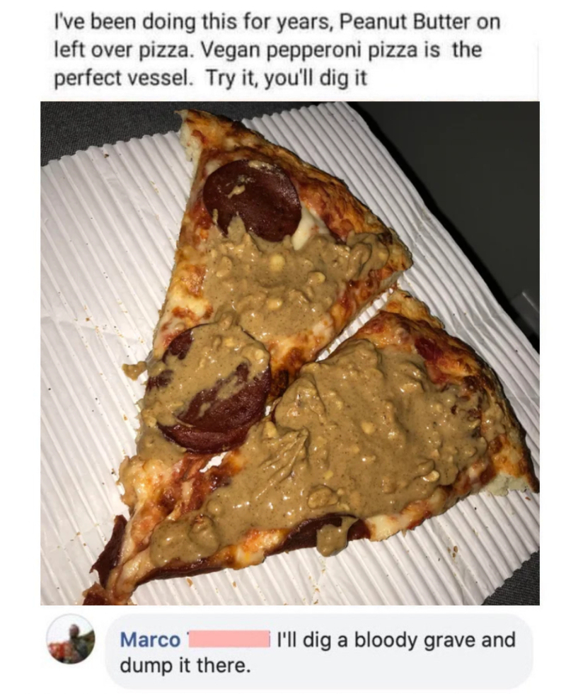 Peanut Butter? Really? | Reddit.com/Anonymous & Twitter/@ItalianComments