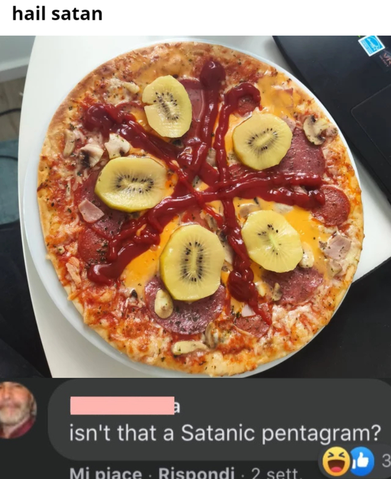 Pizza From The Underworld | Reddit.com/ThanosDrinksSnapple & Twitter/@ItalianComments 