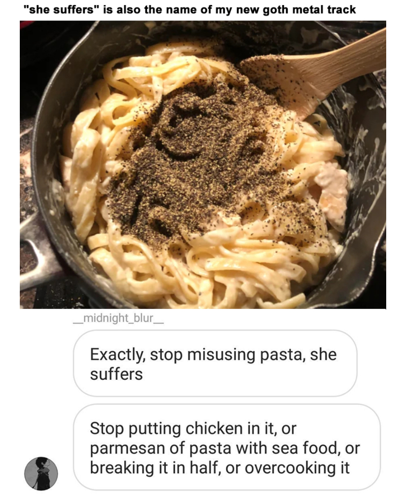 Stop Pasta Torture | Reddit.com/itstheneemz & Twitter/@ItalianComments