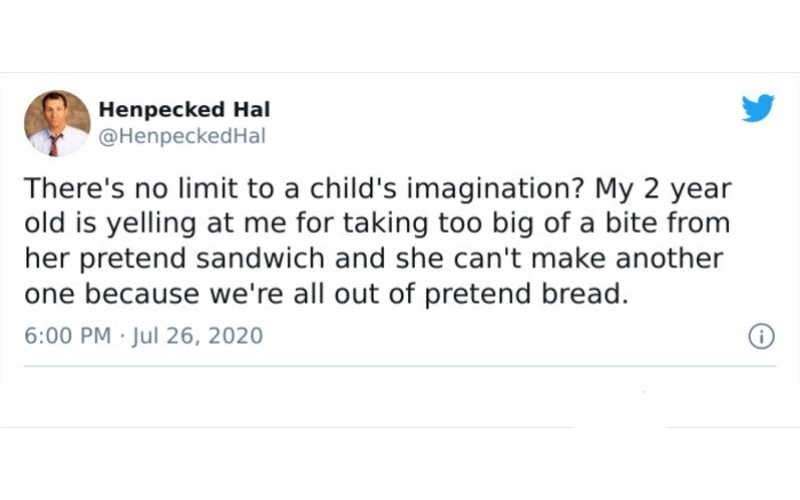 Wenn das Brot ausgeht | Twitter/@HenpeckedHal