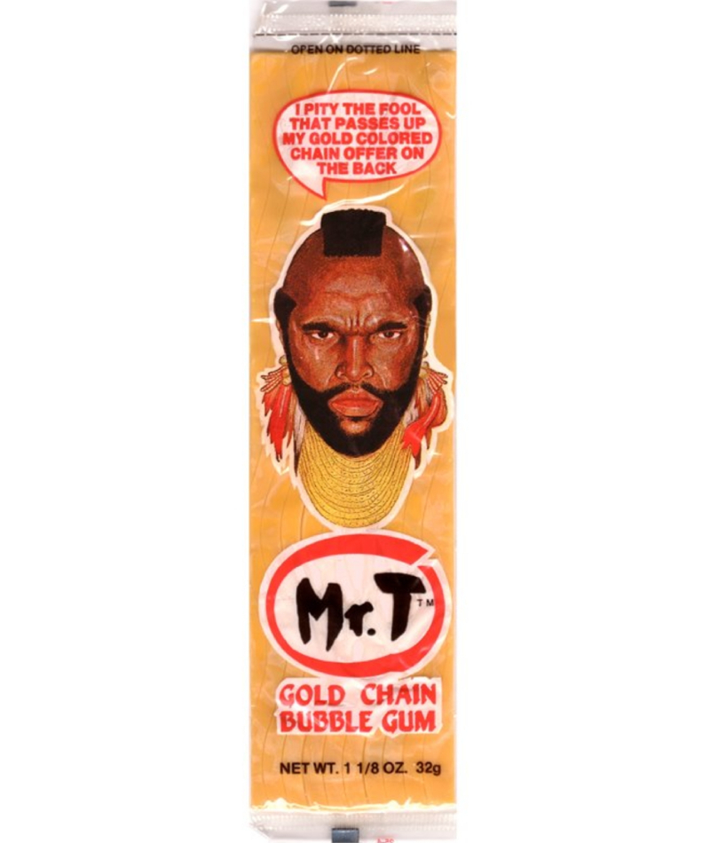 Mr. T Bubble Gum | Facebook/@CandyWrapperMuseum