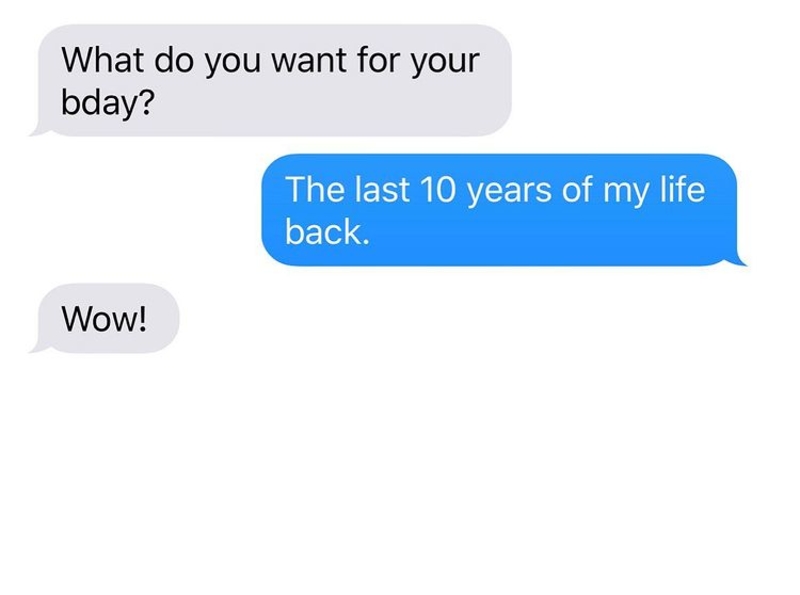 The Perfect Gift | Instagram/@textsfromyourex