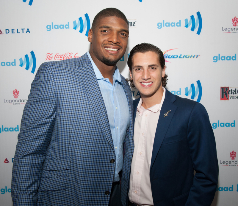 Vito Cammisano und Michael Sam | Getty Images Photo by Marcus Ingram