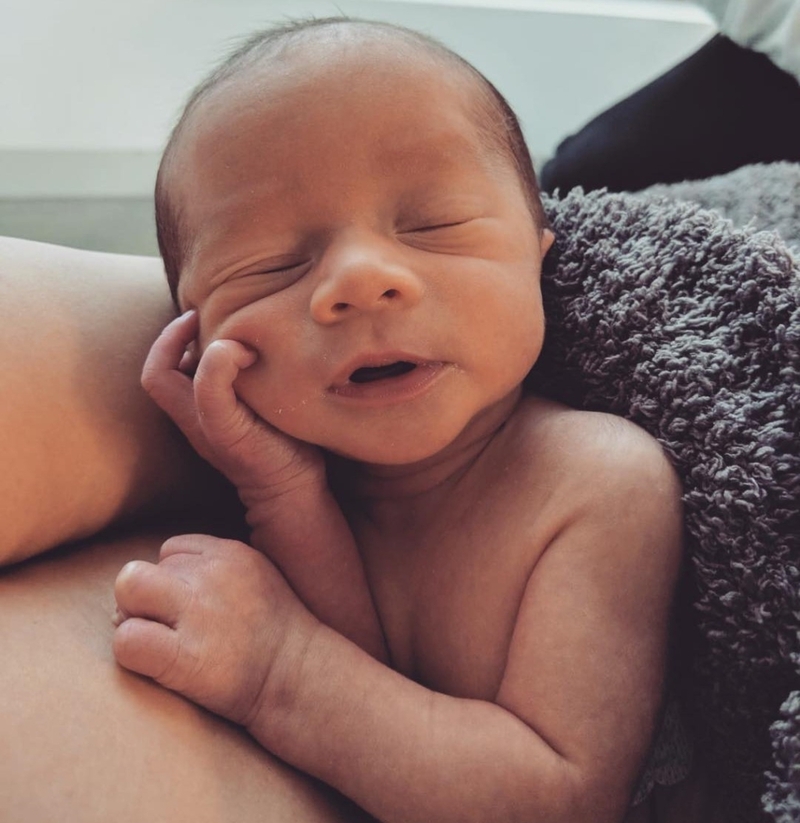 Miles Theodore Stephens Is Born | Instagram/@chrissyteigen