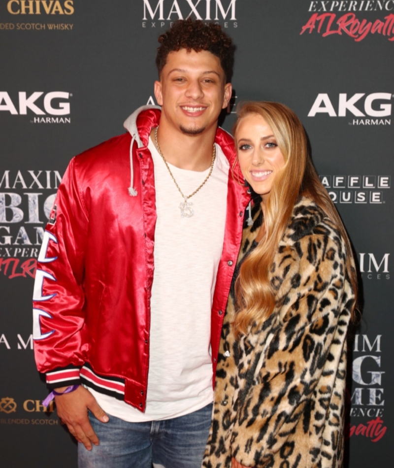 Patrick Mahomes und Brittany Matthews | Getty Images Photo by Joe Scarnici