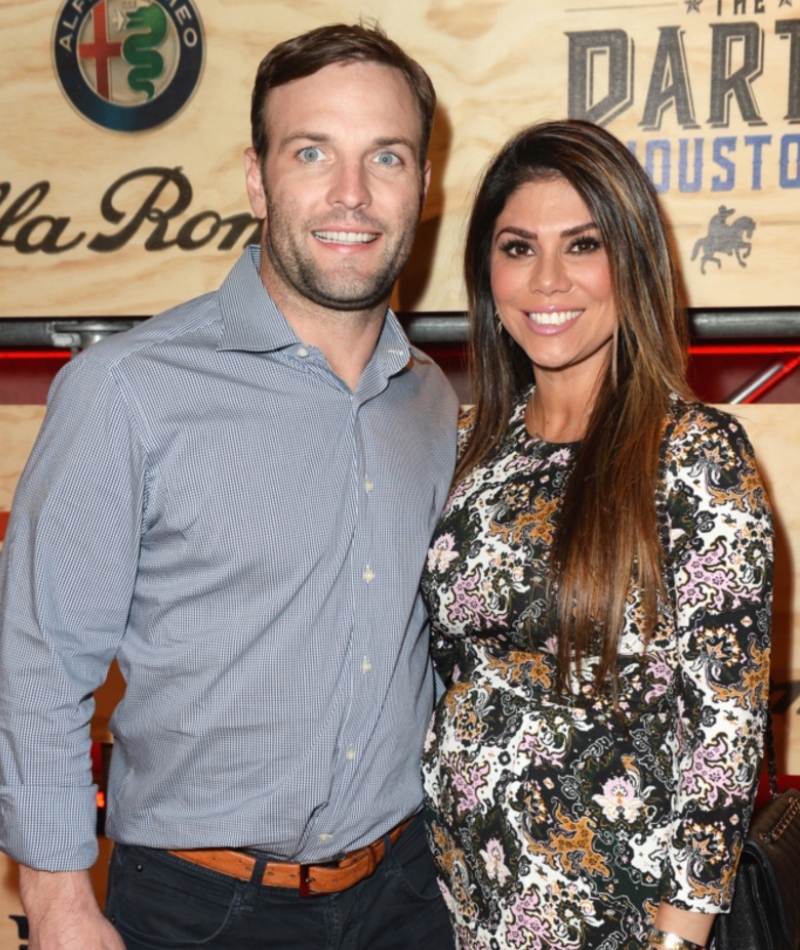 Wes Welker und Anna Burns | Getty Images Photo by Gustavo Caballero