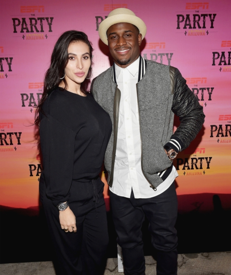 Reggie Bush und Lilit Avagyan | Getty Images Photo by Gustavo Caballero