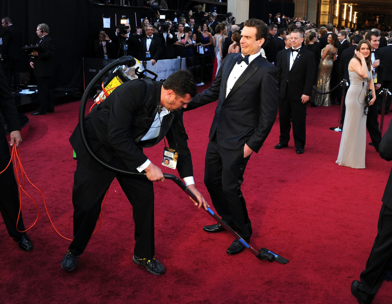 Jason Segal war im Weg | Getty Images Photo by Michael Buckner