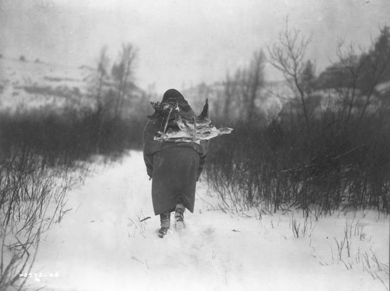 Camping in the Pryor Mountains | Getty Images Photo by Edward S. Curtis/Library of Congress/Corbis/VCG 