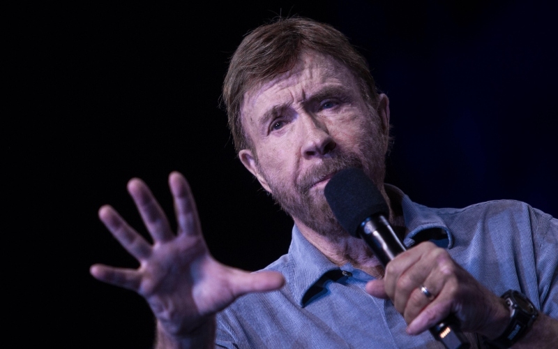 Imagine Chuck Norris Suing You | Alamy Stock Photo by Robert Szaniszló/NurPhoto