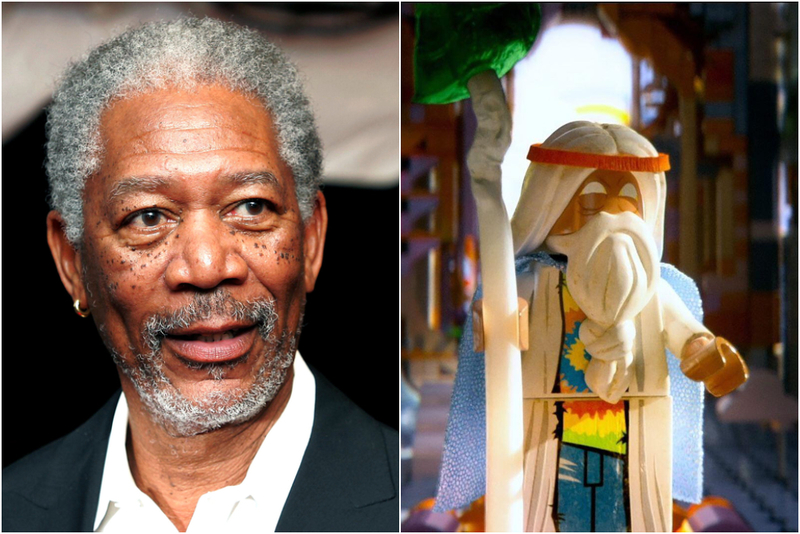 Morgan Freeman – The Lego Movie | Shutterstock & Alamy Stock Photo