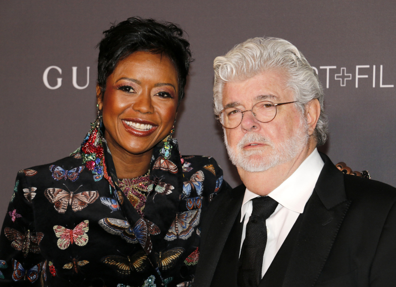 George Lucas und Mellody Hobson | Tinseltown/Shutterstock