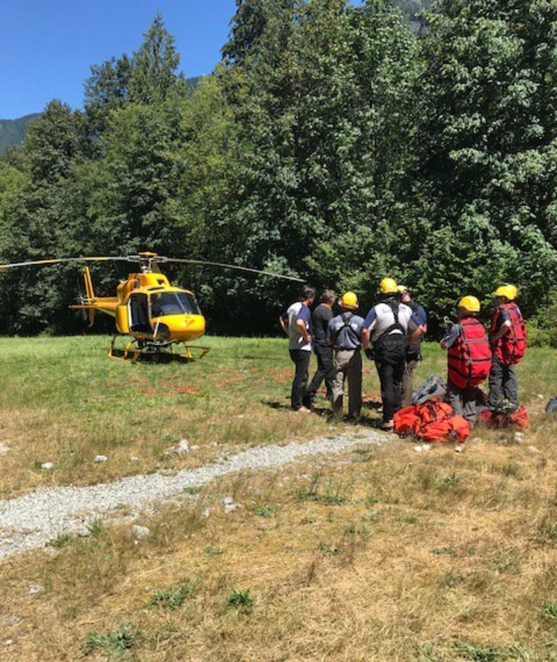 Second Day of Searching | Twitter/@CoquitlamSAR