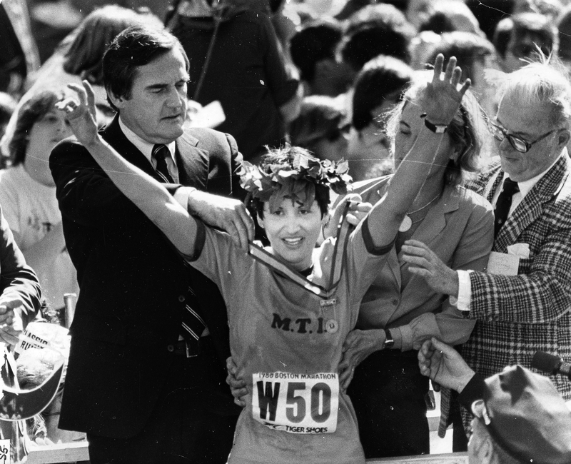 Boston's Fastest Woman | Getty Images Photo by David L. Ryan/The Boston Globe