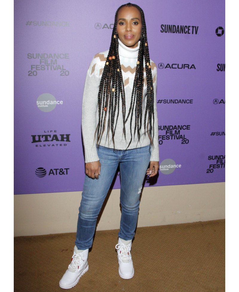 Kerry Washington, Turtleneck | Getty Images Photo by Jeremy Chan