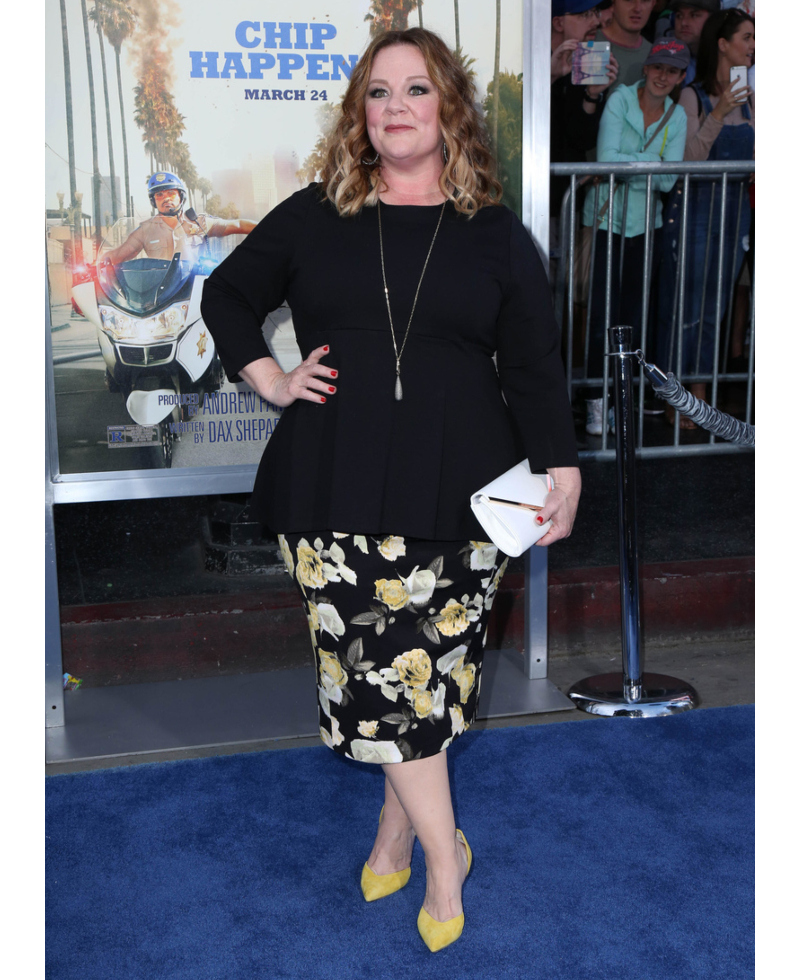 Melissa McCarthy, Peplum Top | Alamy Stock Photo