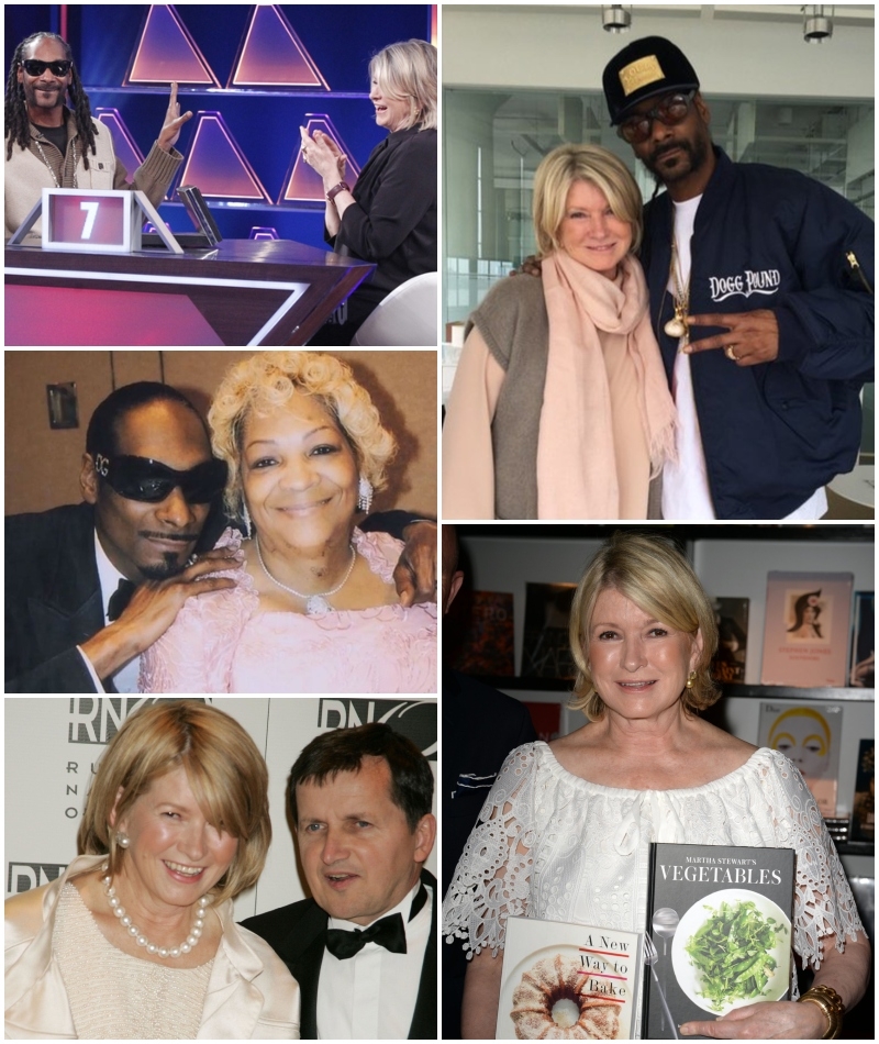 Martha Stewart and Snoop Dogg’s Friendship | Alamy Stock Photo by Hoo-Me /Storms Media Group & Nancy Kaszerman/ZUMA Press, Inc. & Twitter/@MarthaStewart & Instagram/@snoopdogg & Getty Images Photo by Lou Rocco/Disney General Entertainment Content