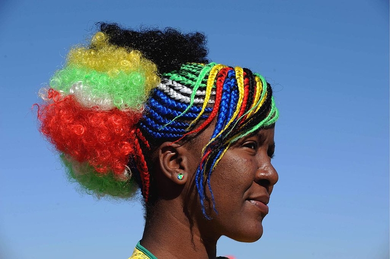 She’s a Fan of the Clown Team, Maybe | Getty Images Photo by Lefty Shivambu/Gallo Images