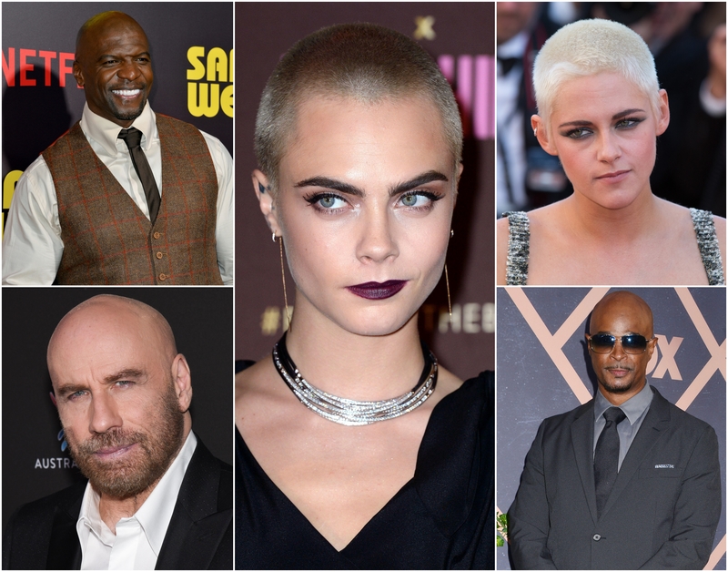 You Won’t Believe What These Celebs Look Like After Losing Their Hair | Shutterstock & Alamy Stock Photo