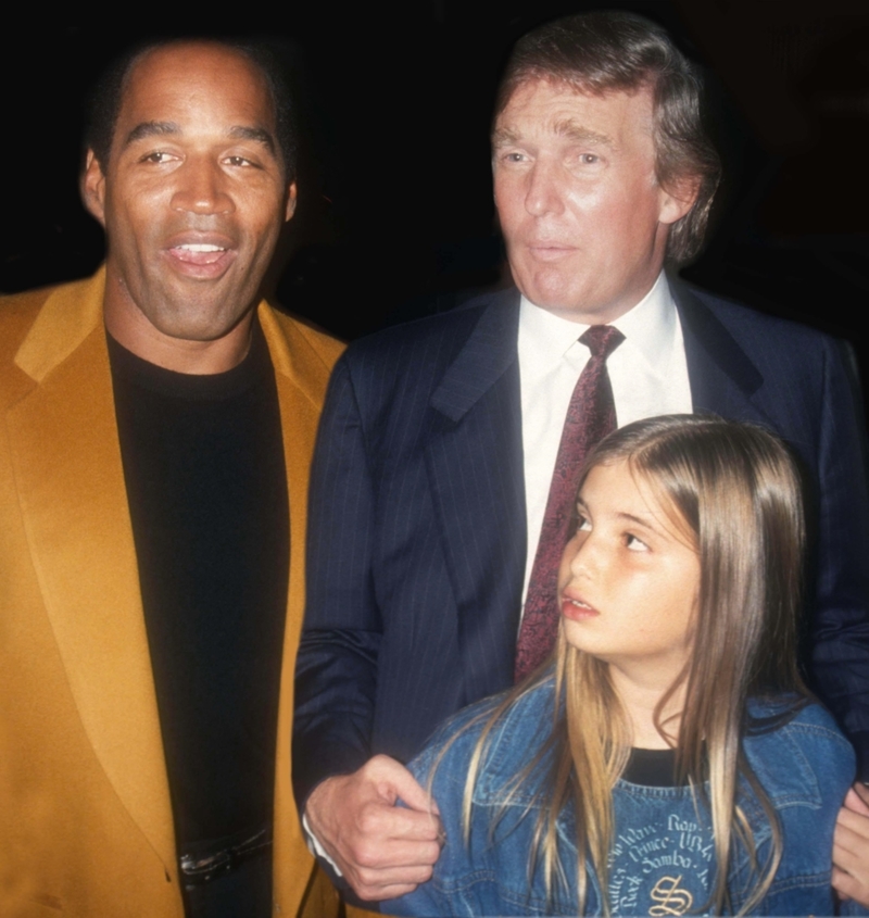 Trumps Freundschaft mit O.J. Simpson | Alamy Stock Photo by John Barrett/PHOTOlink