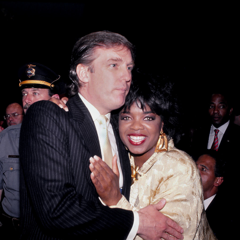 Donald und Oprah | Getty Images Photo by Jeffrey Asher