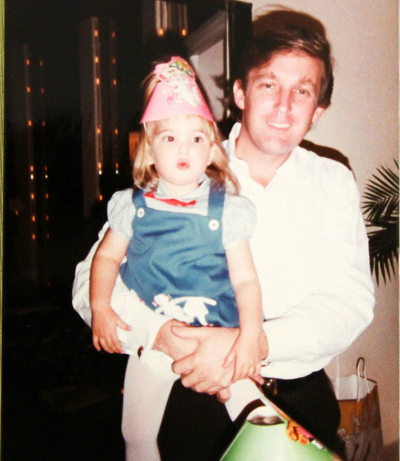 Kleine Ivanka und Daddy Trump | Twitter/@IvankaTrump