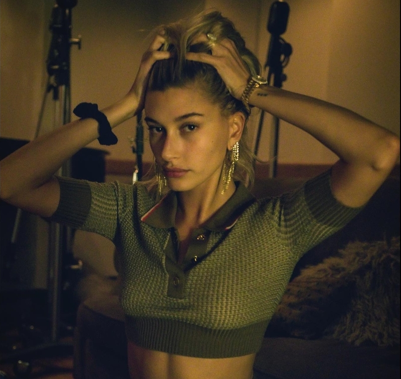 La extraña elección de canción de Hailey | Instagram/@haileybieber