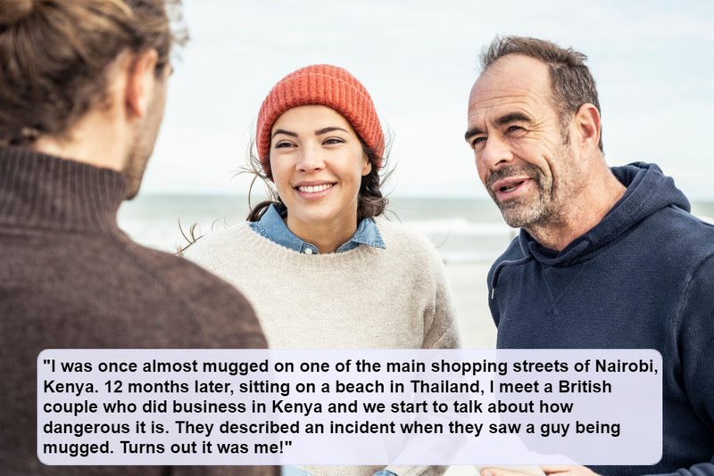 Almost Mugged | Alamy Stock Photo