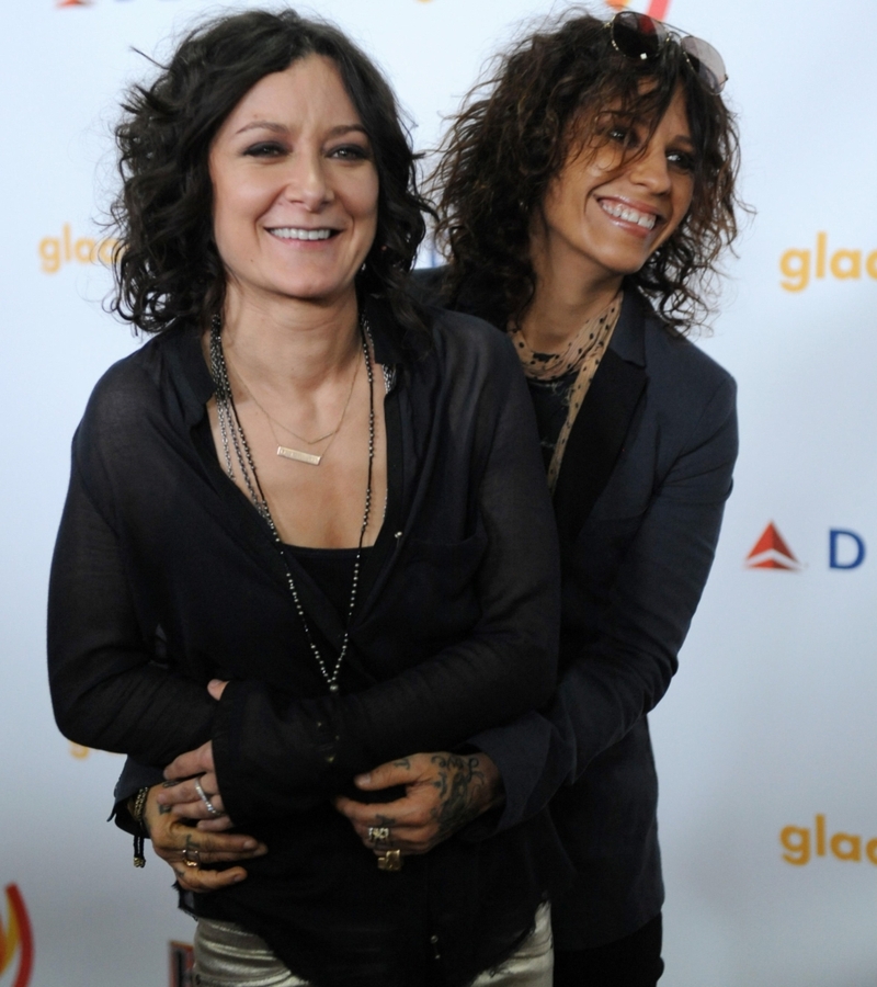 Linda Perry & Sara Gilbert | Alamy Stock Photo by Jim Ruymen/UPI 