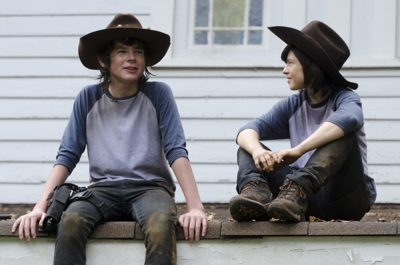 El doble de acción de Chandler Riggs es todo lo contrario a él | MovieStillsDB