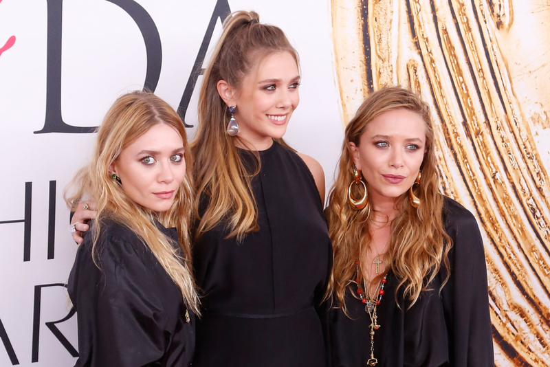 Elizabeth Olsen, Mary-Kate y Ashley Olsen | Getty Images Photo by Taylor Hill/FilmMagic