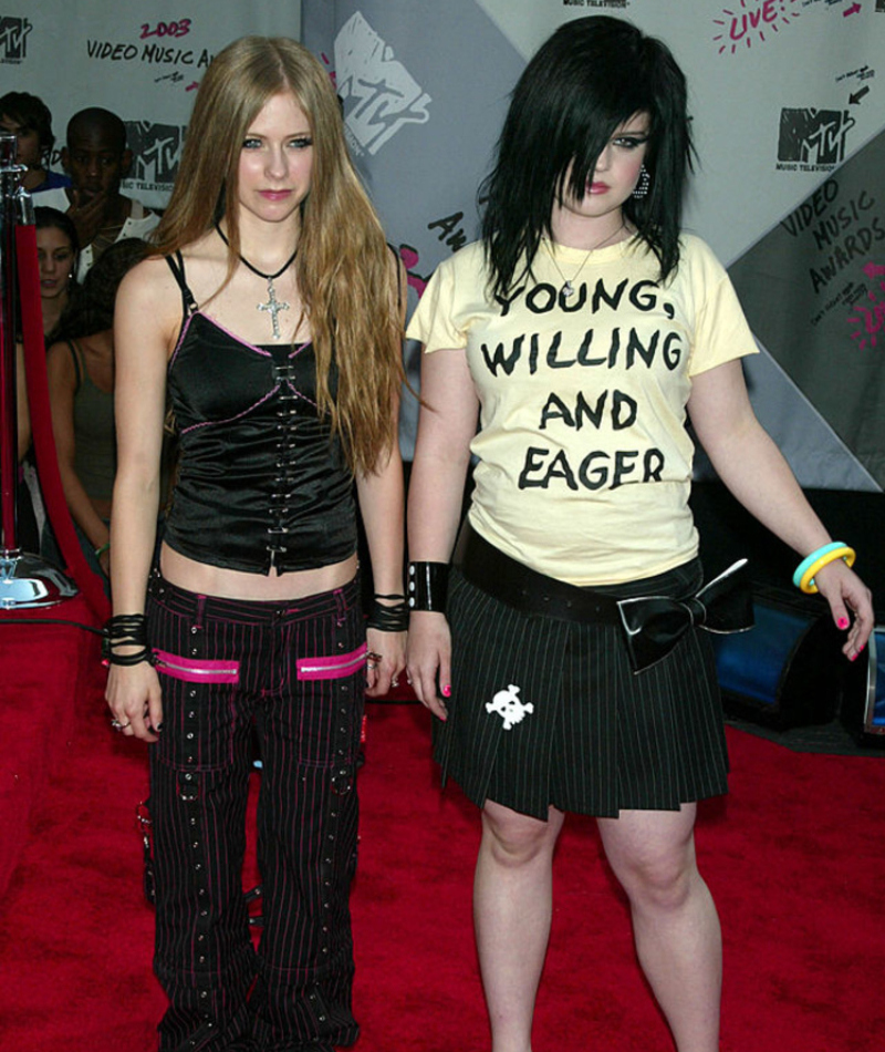 Avril Lavigne und Kelly Osbourne – 2003 | Getty Images Photo by Jim Spellman